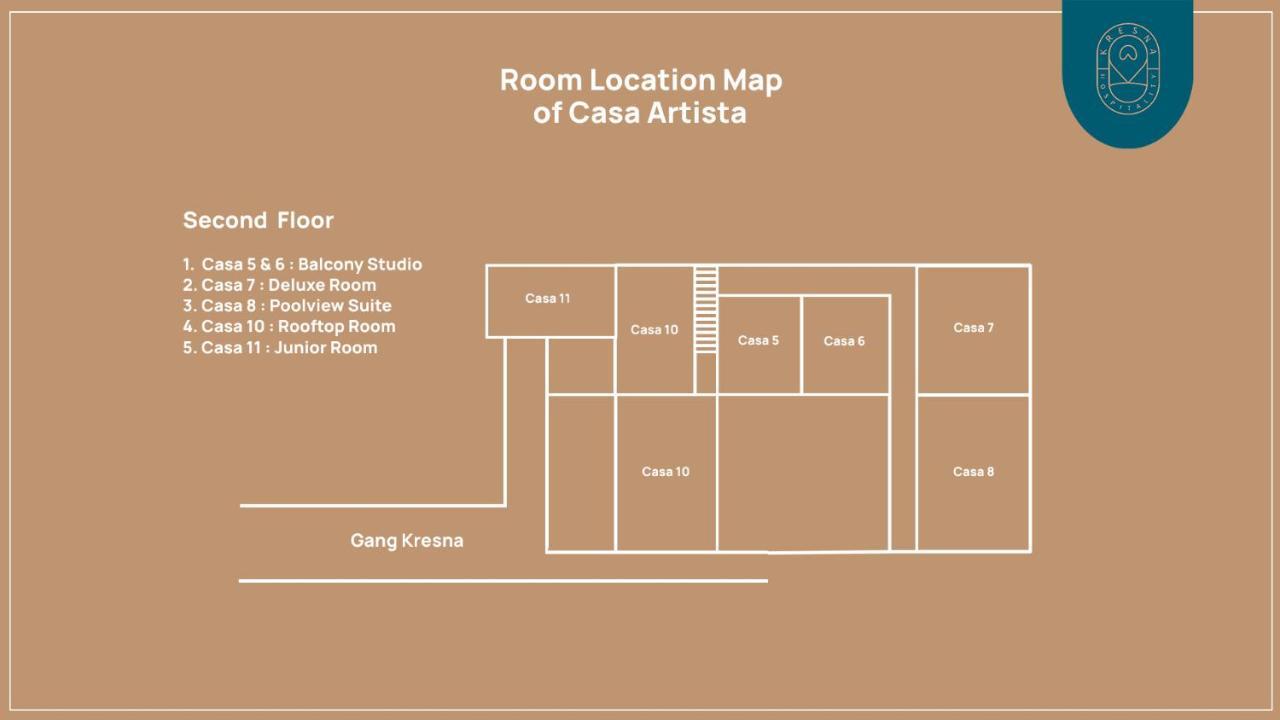 Hotel Casa Artista By Kresna Hospitality Seminyak Exterior foto